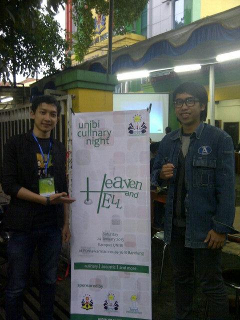 This event tonight, nongkrong jl merdeka. Come and join. Kampus unibi, member of HIPMI PT Jawa Barat. :)