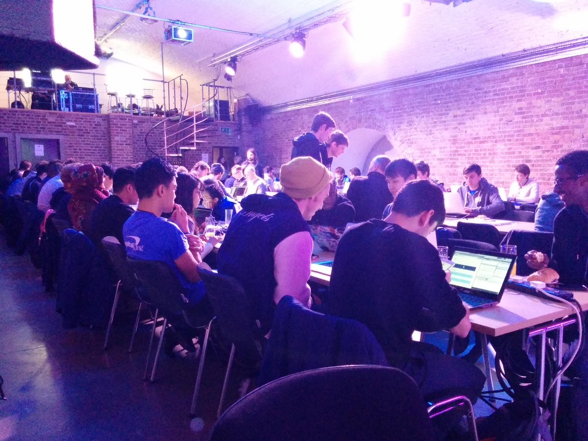 dropboxapi's tweet photo. Dropbox London hackathon day 2: still going strong! #dbxhackathon http://t.co/wDqHFNve4c