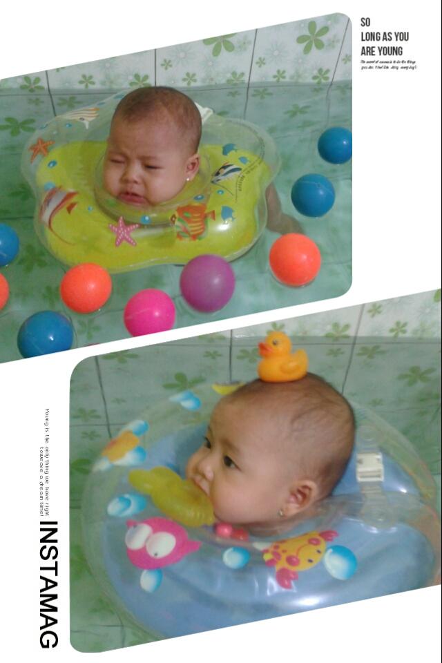 rosaliaAndini's tweet photo. @BabyspaNeyra makasih yaa mbak mbak disana udah ngetreatment Lamia dgn special http://t.co/olXjr5aV0w