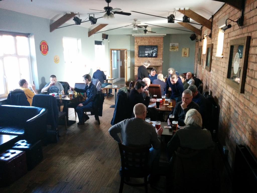 MCBA_Beer's tweet photo. Members are here, beers labeled and ready, doors are locked, let the judging commence! http://t.co/XW6Sh3LWFC