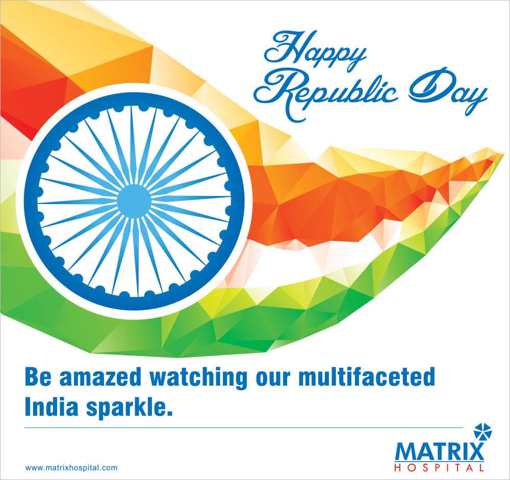 matrixhospital's tweet photo. Happy Republic Day
Be amazed watching our multifaceted India sparkle.
#indianRepublicDay #HappyRepublicDay #26thJan http://t.co/ydkMrJqtQM