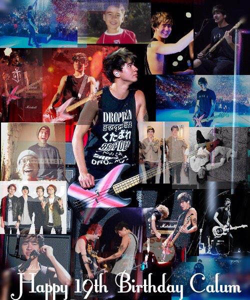 Happy 19th Birthday Calum Hood   