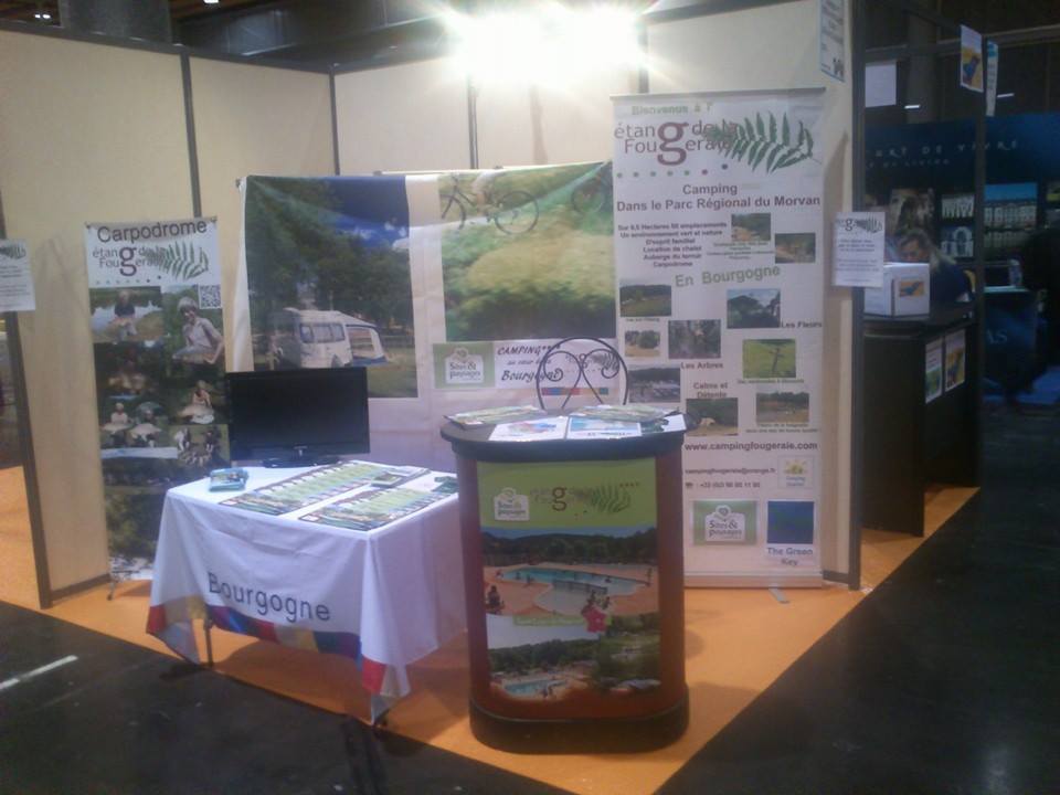 #BourgognePower au stand B22 #Tourissima à #Lille pour le #camping #sitesetpaysages <a href="/SetP_Fougeraie/">Camping Fougeraie</a> #Morvan #Nièvre
