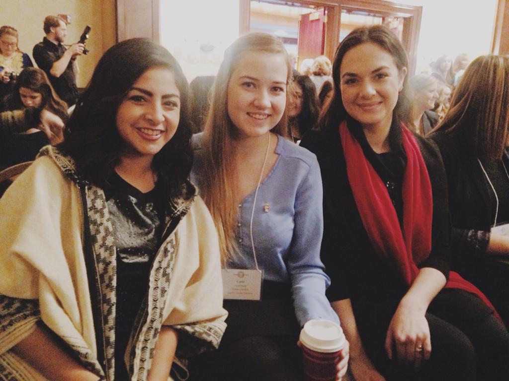 Early morning start but still all smiles at day two of leadership academy! #AXOtakesIndy #AXOLA15