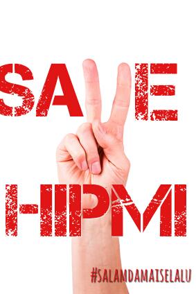 #savehipmi 
#SalamDamaiSelalu ✌
Cc: <a href="/tedjodiningrat/">kangjeng pangeran</a> <a href="/aferaldi/">Aldi75</a> <a href="/benyaminprayogo/">Benyamin Prayogo</a>