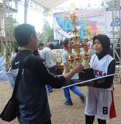 Juara 1 Al-Kautsar Basketball Competition Putri : SMK N 4 <a href="/BasketSMKN4BDL/">Basketball SMKN4BDL</a> congratulations yaaa :) . #AMUSE_V