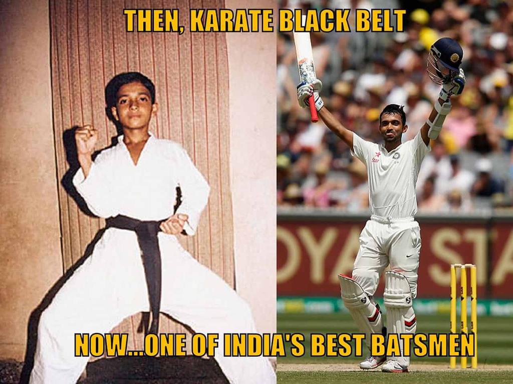 Ajinkya Rahane Fc On Twitter Ajinkyarahane88 Our Champ Black Belt In Karate N Now One Of Best Batsman Ajinkyarahane Rahane Blackbelt Karate Http T Co Ywlrefzany ajinkya rahane fc on twitter