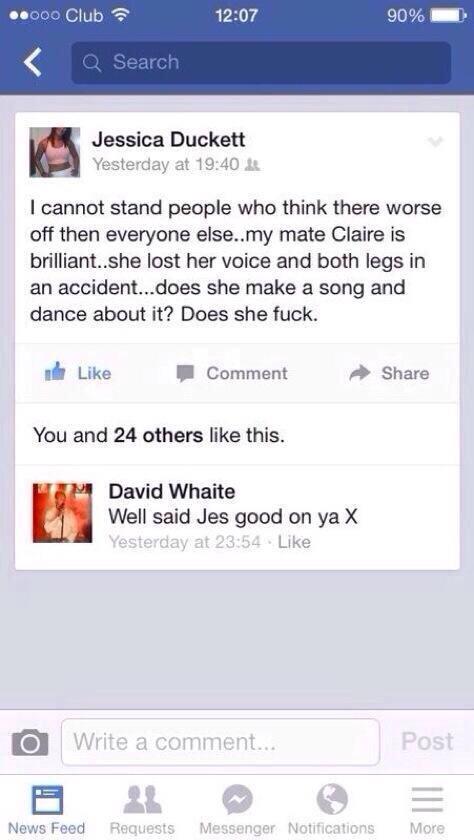 Maybe because it's physically impossible for Claire..