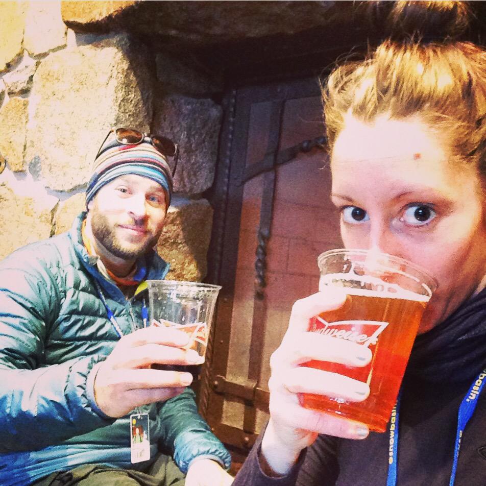 BScavuzzo's tweet photo. Thanks to @RoostersBrewing and @snowbasinresort for a great brew and day of skiing #thefinerthingsofutah http://t.co/35I4HT8sdP