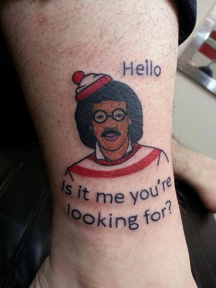 <a href="/waffleygood/">wafflygoodcompany</a> saw this and thought of you lol its Lionel Rich T