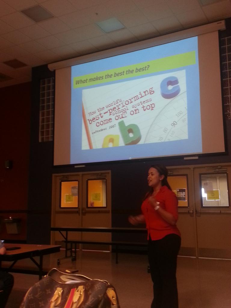 AVEJessicaV's tweet photo. Awesome teachers are how schools become one of the best. #AVEChat http://t.co/QnDKvHLo0A