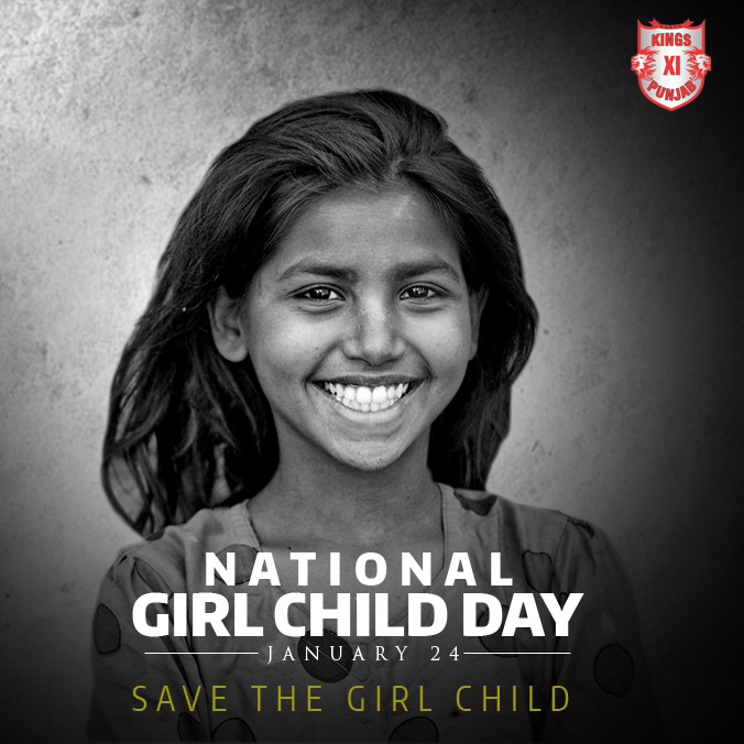 PunjabKingsIPL's tweet photo. National Girl Child Day of India
Don’t let their lives end before it even begins. No world without our little angels. http://t.co/dfDMRDI0Mb