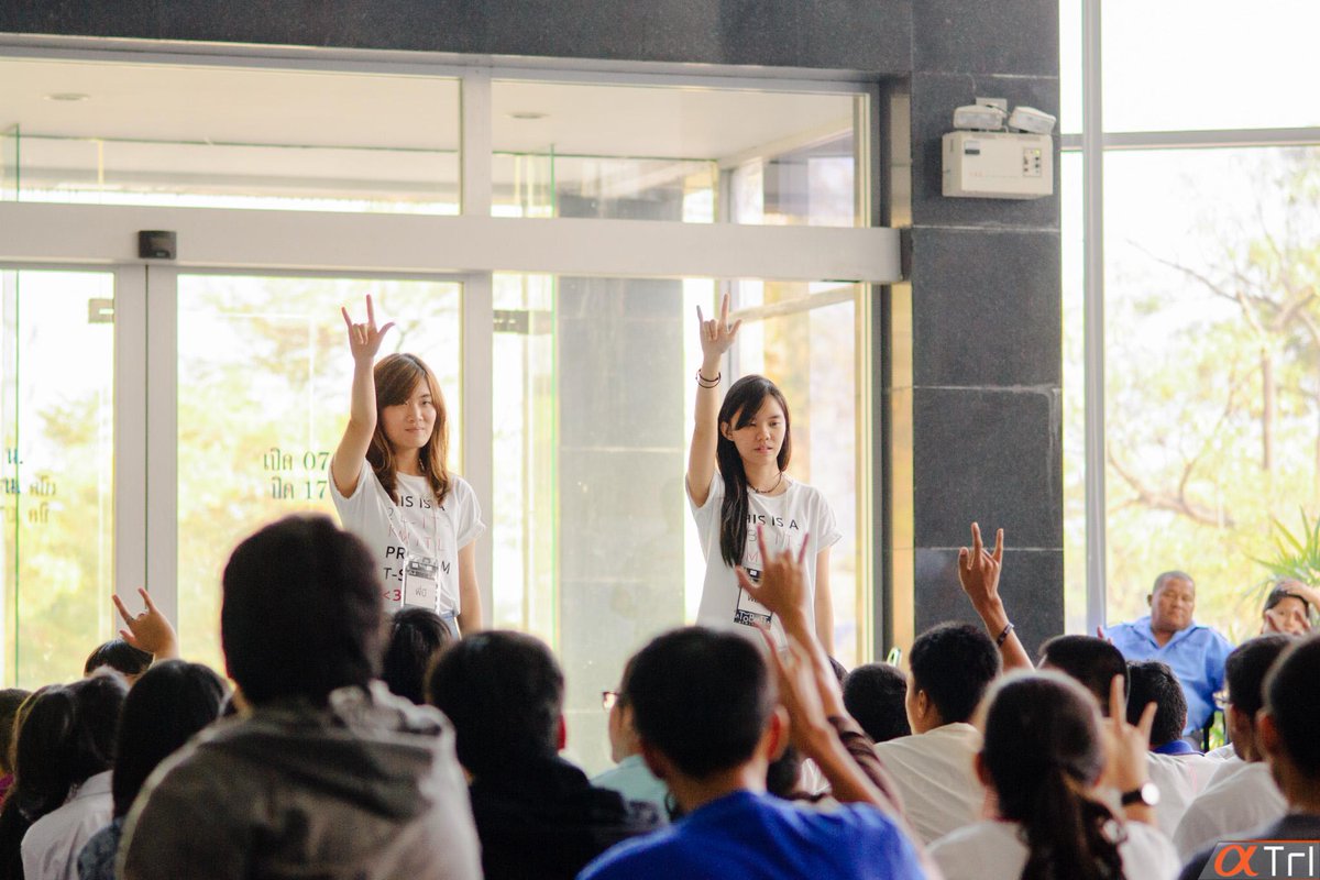 alphataira's tweet photo. บรรยากาศ adventure ตอนเย็น Day3 @amliomnie2 #tobeitkmitl http://t.co/gc86qsRxYL