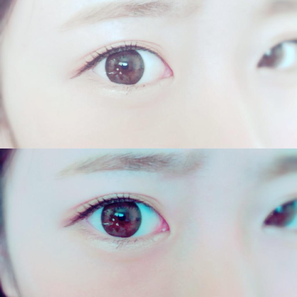 sumire_make's tweet photo. おニューカラコンいい感じ😳💕
みずきてぃちゃんのだよ✌️ http://t.co/cVLtQfYA0Y