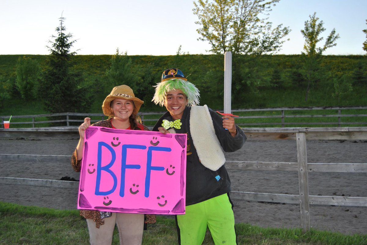 circlesquareGR's tweet photo. Make sure to bring your BFF to camp this summer!  #ranchlife #summer2015 #circlesquareranchbrantford http://t.co/lfha3o2W6c