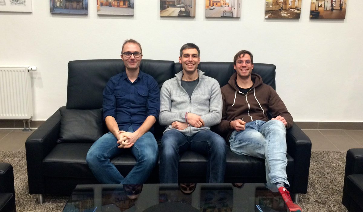 FunctionalSwift's tweet image. Until last Thursday, Florian and Wouter had never met in real life. We finally all hung out for the first time!