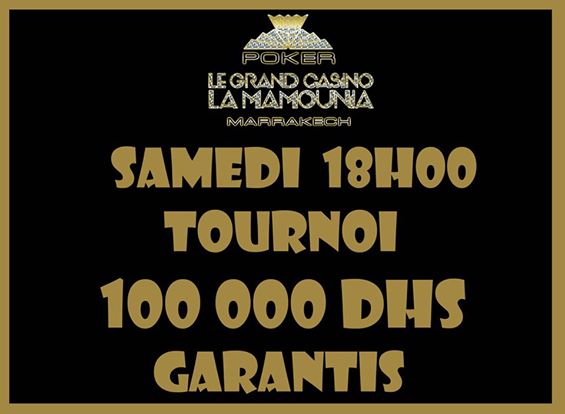 POKER_GCM's tweet photo. Rendez-vous ce soir pour le tournoi #poker #deepstack et ses 100 000 Dhs Garantis! http://t.co/UXltPzDExw http://t.co/eCahwSCFhS