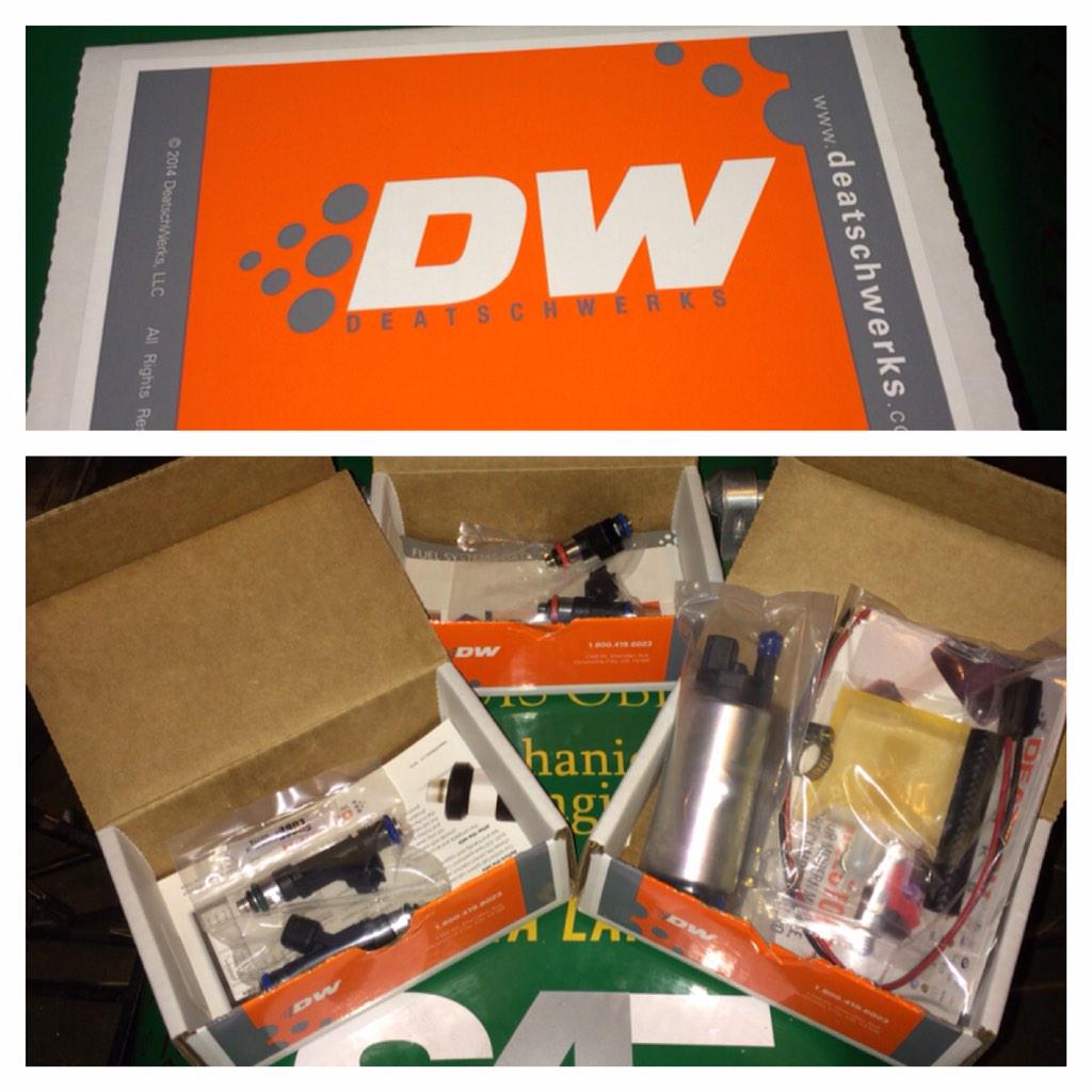 Thank you, <a href="/DeatschWerks/">DeatschWerks</a>, for the new injectors and fuel pump! Time to up the power and drop the weight! #lincoln2015