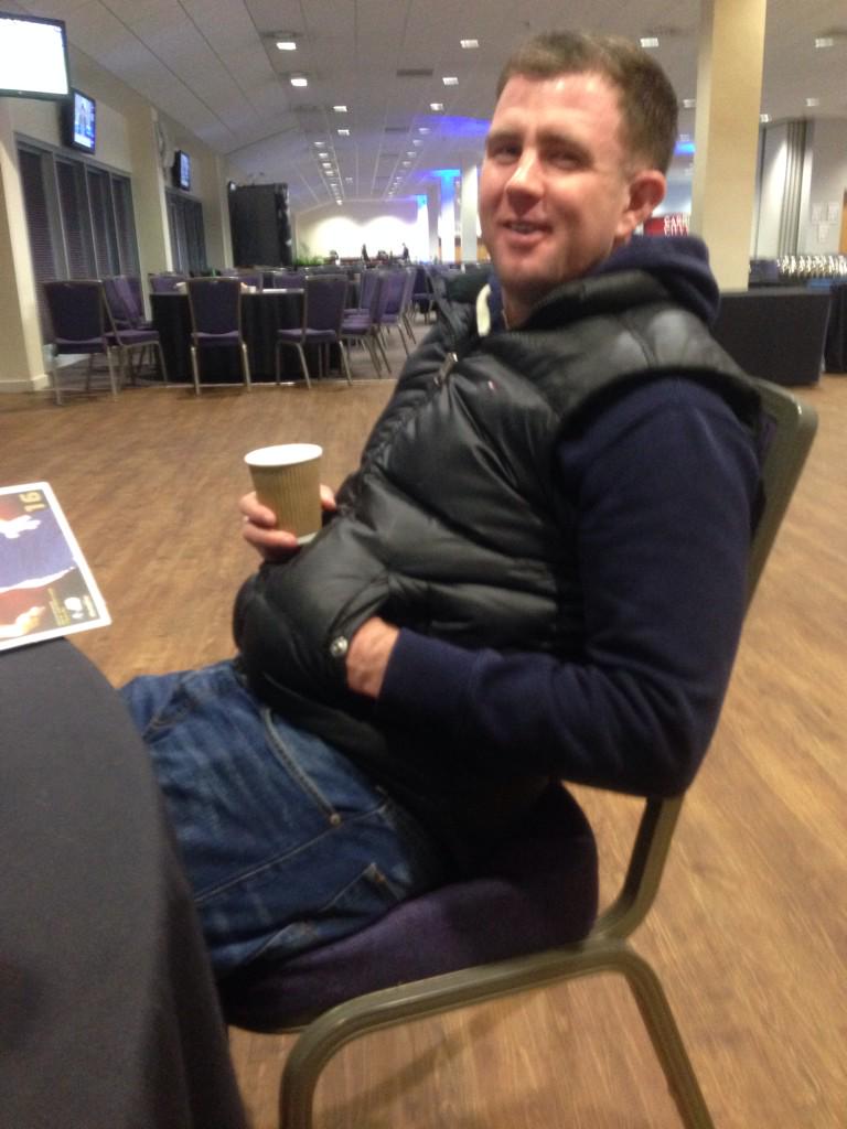 c7_OllyClifford's tweet photo. Use to be my partner in crime at the football & look how much he's changed #OnTheCoffee @CDF_P3RRY http://t.co/VSdHW14ZQl