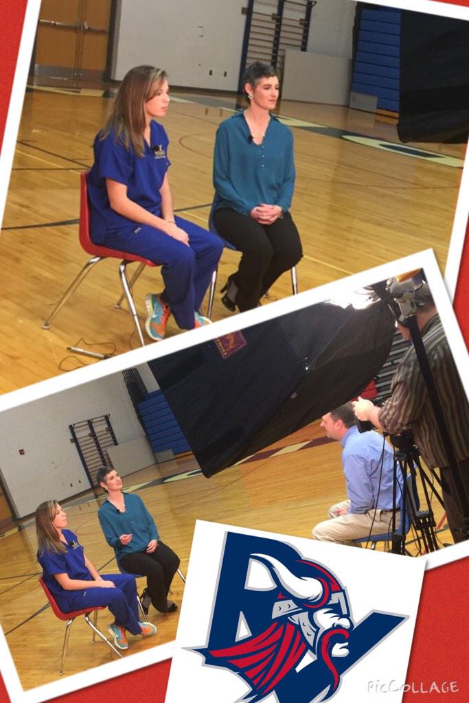 riversideviking's tweet photo. I admire the courage of Jackie Plisko to be able to talk about her battle...
today at 1:30pm HS sport show #NEPACVC http://t.co/4Z4VbLlOwY