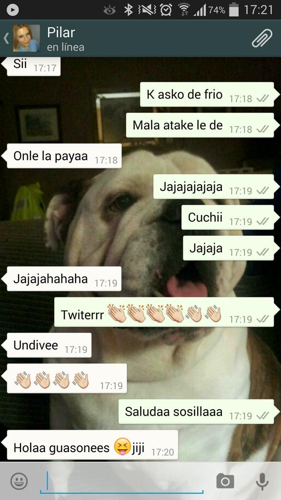 kass3jorge's tweet photo. Vallaa dos echaba yo de menos estoo... tanto trabajaaaa @PilarMSL 😆😆😆😉 http://t.co/Xja5Xy6QqL