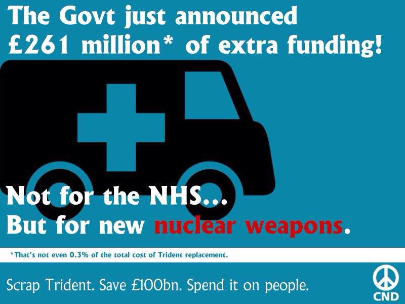 ProtestantUnity's tweet photo. I want to live in a green, save and nuclear free country. This is why I support a New Ireland! #trident http://t.co/w3npQvPzVt