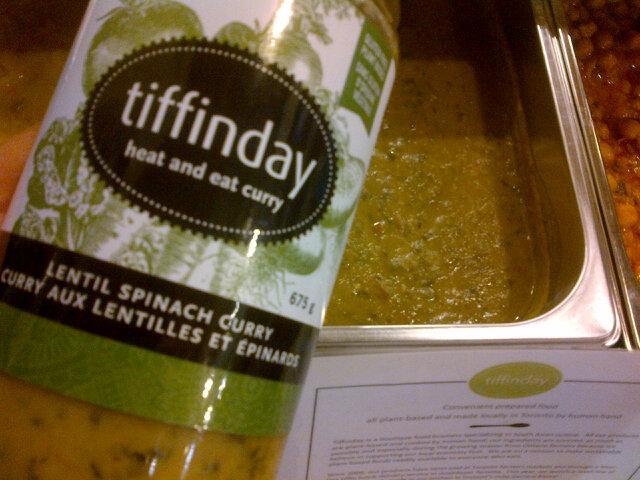 Sampling our NEW labelled curries, made wt sunflower oil <a href="/healthybutcher/">The Healthy Butcher</a> on Eglinton today till 3pm