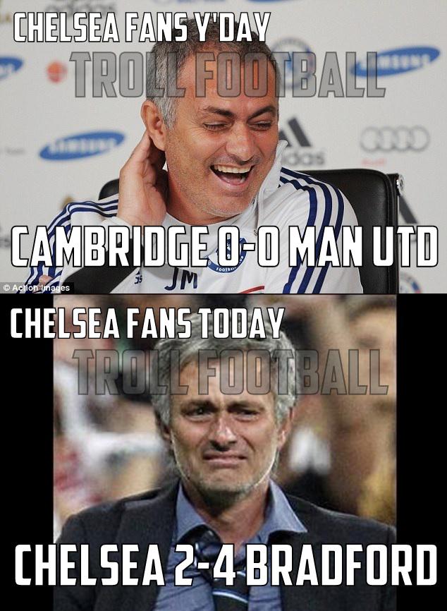 ReNdyArya7's tweet photo. "@8TrollFootball: Chelsea fans reaction http://t.co/VrdbCMKJH7" modaroooooo @yohanesnggor