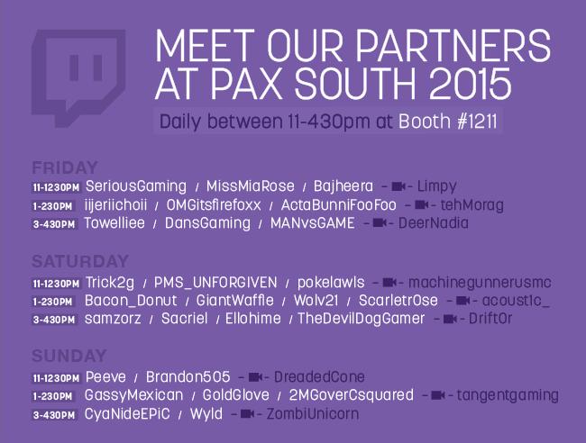 21wolv's tweet image. 1 to 2:30 Twitch Signing @21wolv @TheGiantWaffle @BaconDonutTV @acoust1c_ #PAXSouth #BuildGuild