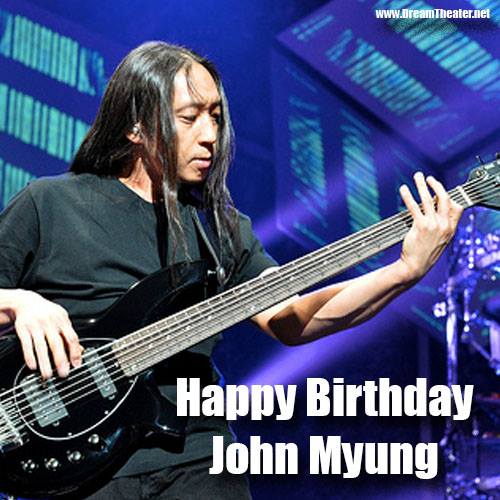 Happy Birthday to John Myung! 