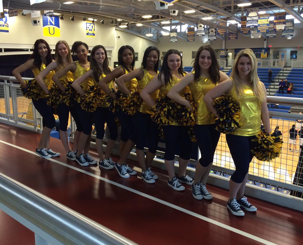 NeumannDance's tweet photo. Getting ready for women's game at NU 1:00 ! Come on out 💙💛 http://t.co/pd5PjEXylF