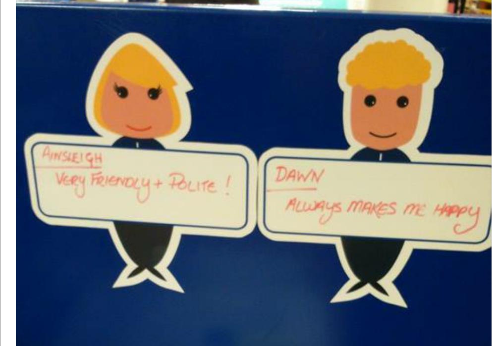 Great customer feedback #wow <a href="/has_tesco/">Tesco Haslingden</a> <a href="/Bevjean41/">Beverley Finnigan</a> <a href="/daweezee/">Louise O'Brien</a> <a href="/madcantona/">Michael A Davies</a>