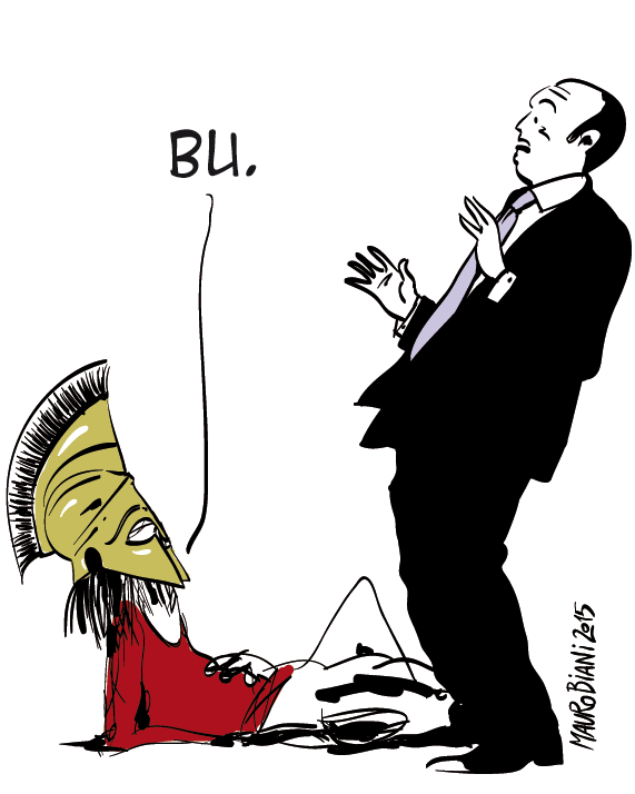 maurobiani's tweet photo. #Syriza #sinistra #Tsipras #Grecia2015 #Europe. Bu. Vigna per @ilmanifesto http://t.co/jTIg2QmwZM