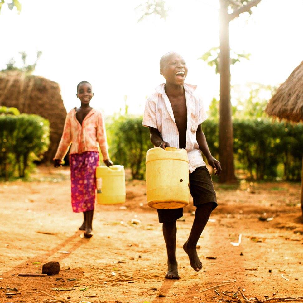 charity: water tweet media