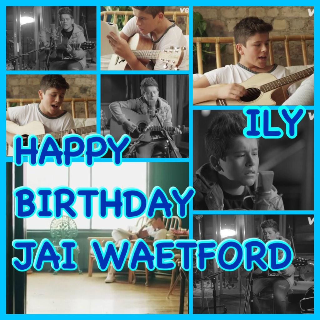 Happy Birthday Jai Waetford  