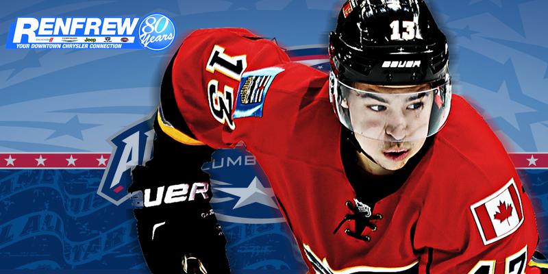 NHLFlames's tweet photo. It's official - Johnny Gaudreau is going to play in tomorrow's #NHLAllStar Game! #JohnnyHockey http://t.co/HbtG1HgmAt