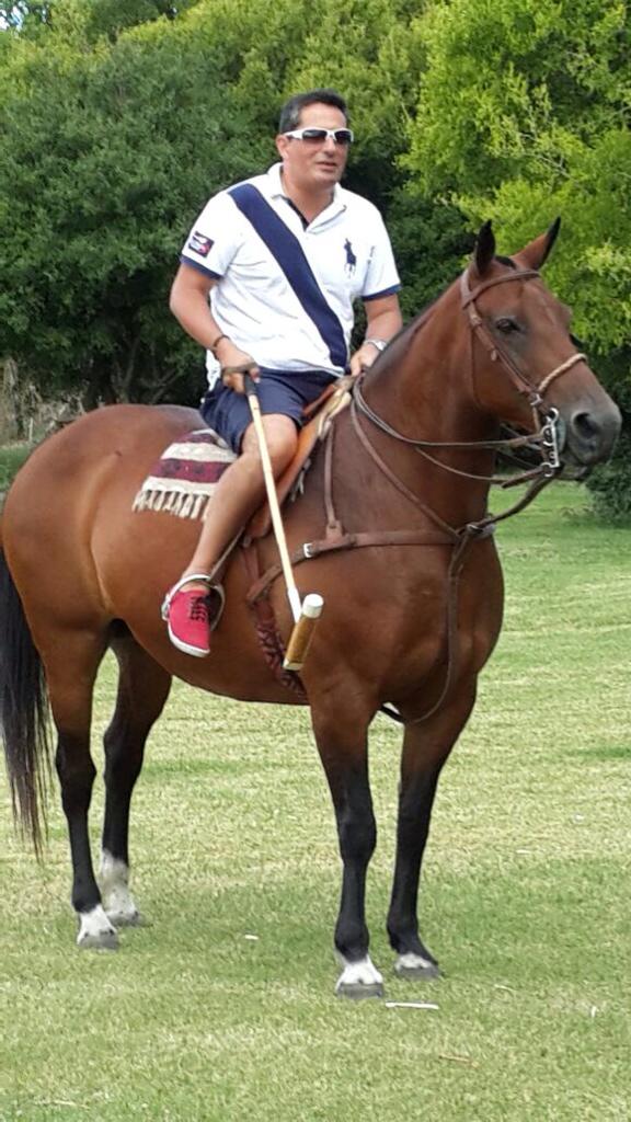 Comencé mis clases de polo en Pinamar!!
