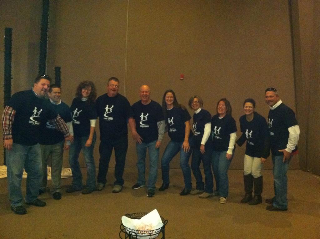 Atta boy good game group!  Best buds in the world!