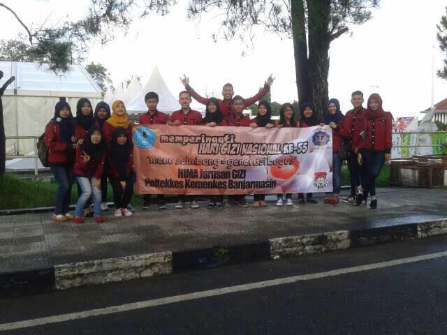 Kami Hima poltekkes Bjm baru saja selesai membagikan telur #HGN55indonesia