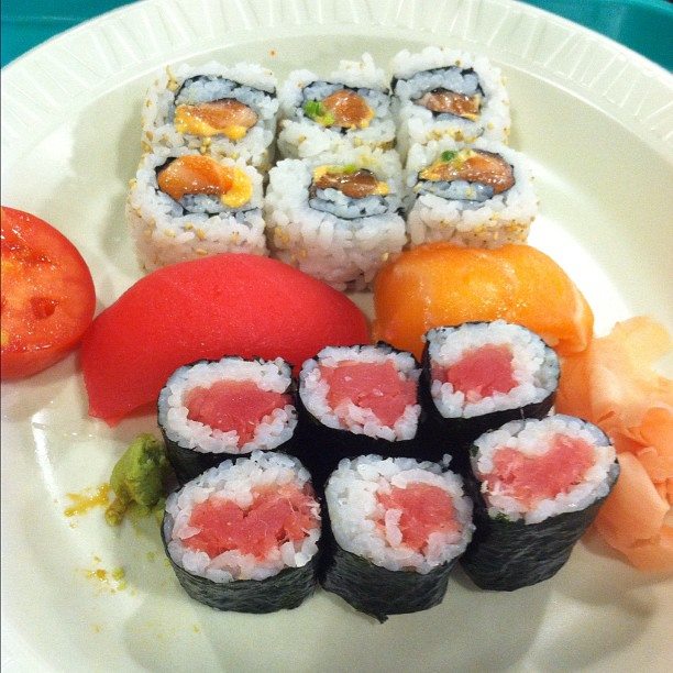 There's only one place to find fresher sushi: the ocean.