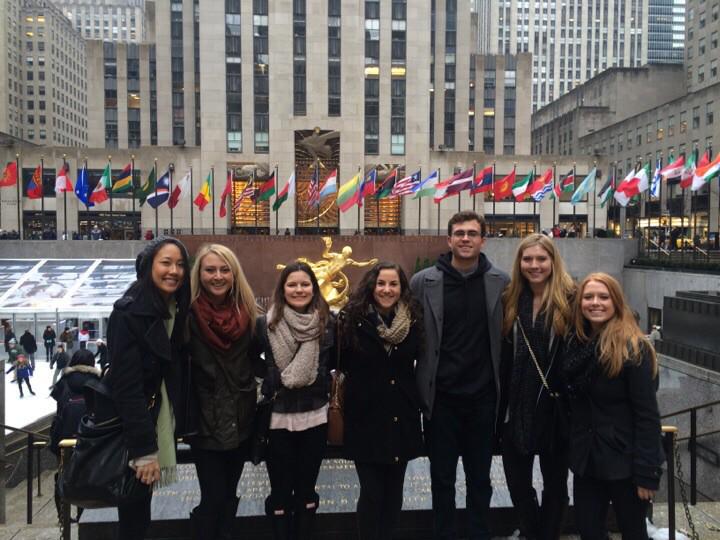 WDWS2015's tweet photo. Last stop at the Rockefeller before the flight #chapmanu http://t.co/UjvCyab3V0