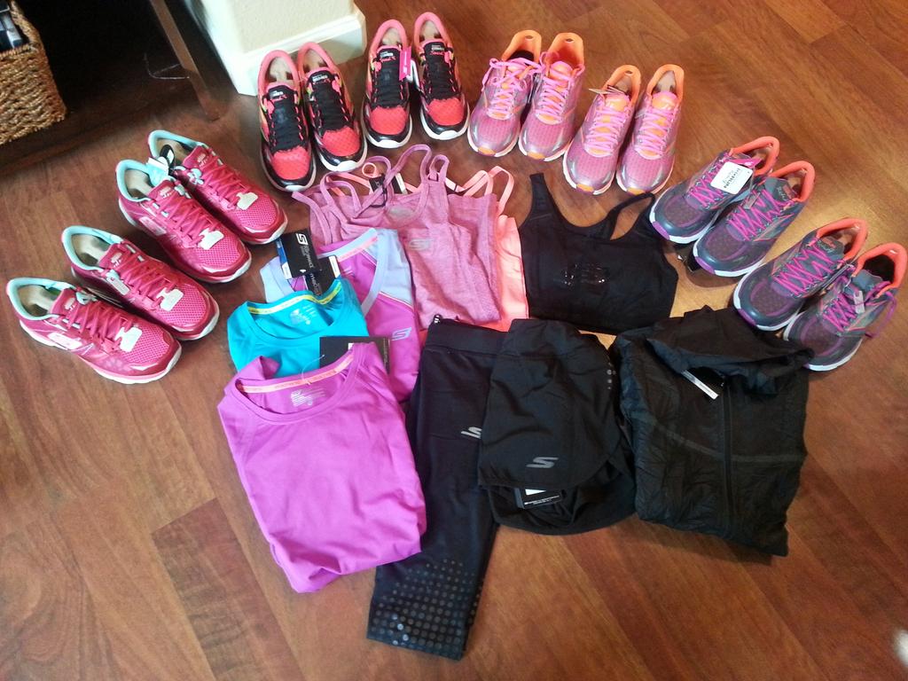 lasala916's tweet photo. It's like Christmas morning for this new GO Run Ambassador! @skechersGO #GOelite #SkechersPerformance http://t.co/bL1KV7G2w8