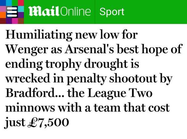 davidhickman14's tweet photo. The Difference.. #MediaHateUs #Arsenal http://t.co/YxmFI4IcN4