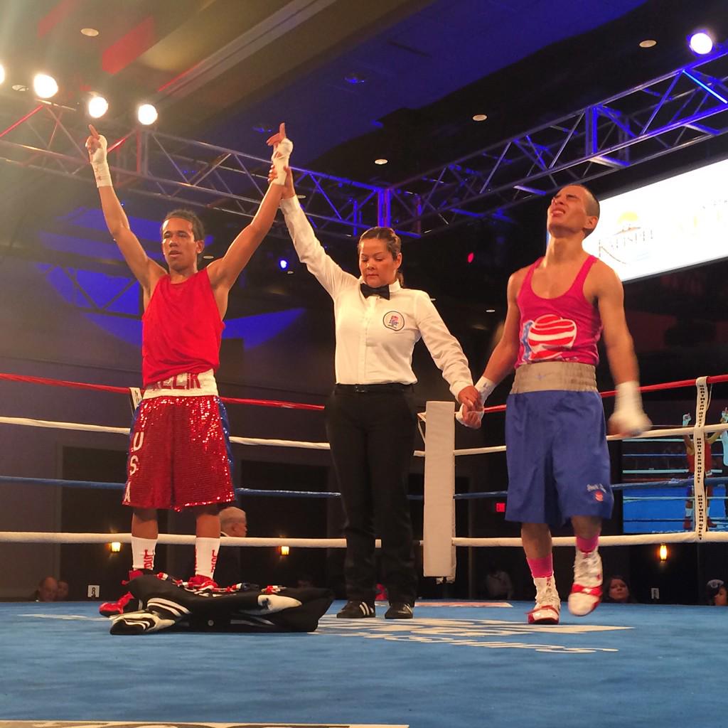 AthleticBeyond's tweet photo. A&B. MT "@USABoxing: Light flyweight Melik Elliston wins gold & an Olympic Trials berth... #Path2Podium http://t.co/kUByMgLYOb"