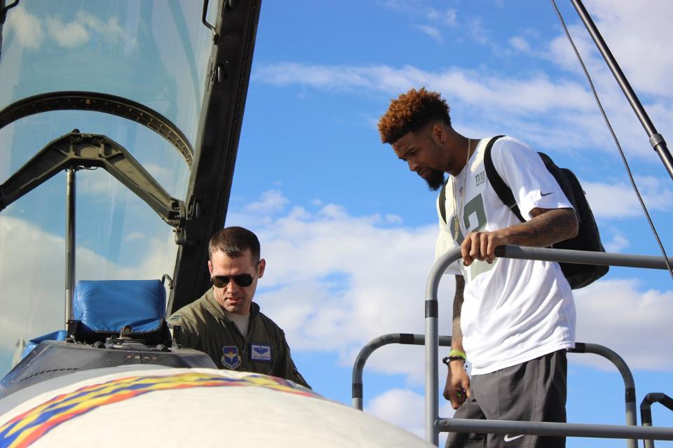 obj's tweet photo. It's a #blessin to be here w/ some talented athletes &amp; those who serve. More pics on my fb  http://t.co/f9Ha0gCt2R http://t.co/XDDPXmscUI