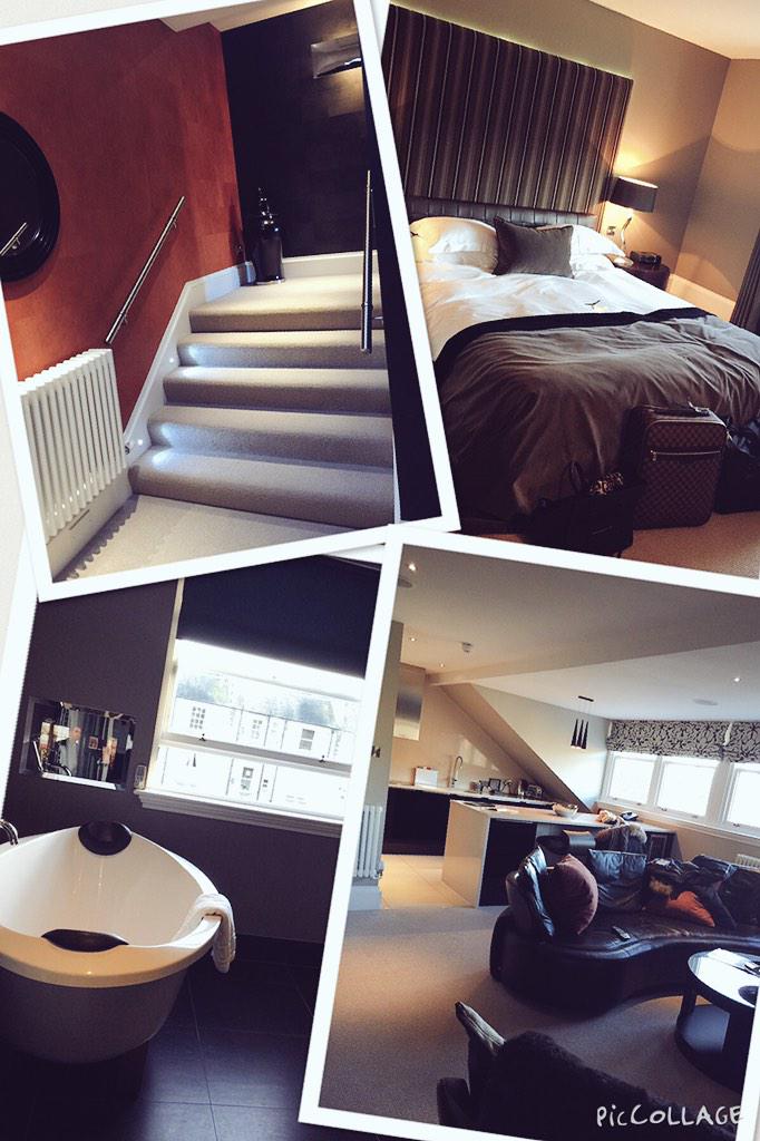 Loving our penthouse for the weekend @ChesterResEdin 😍💑
