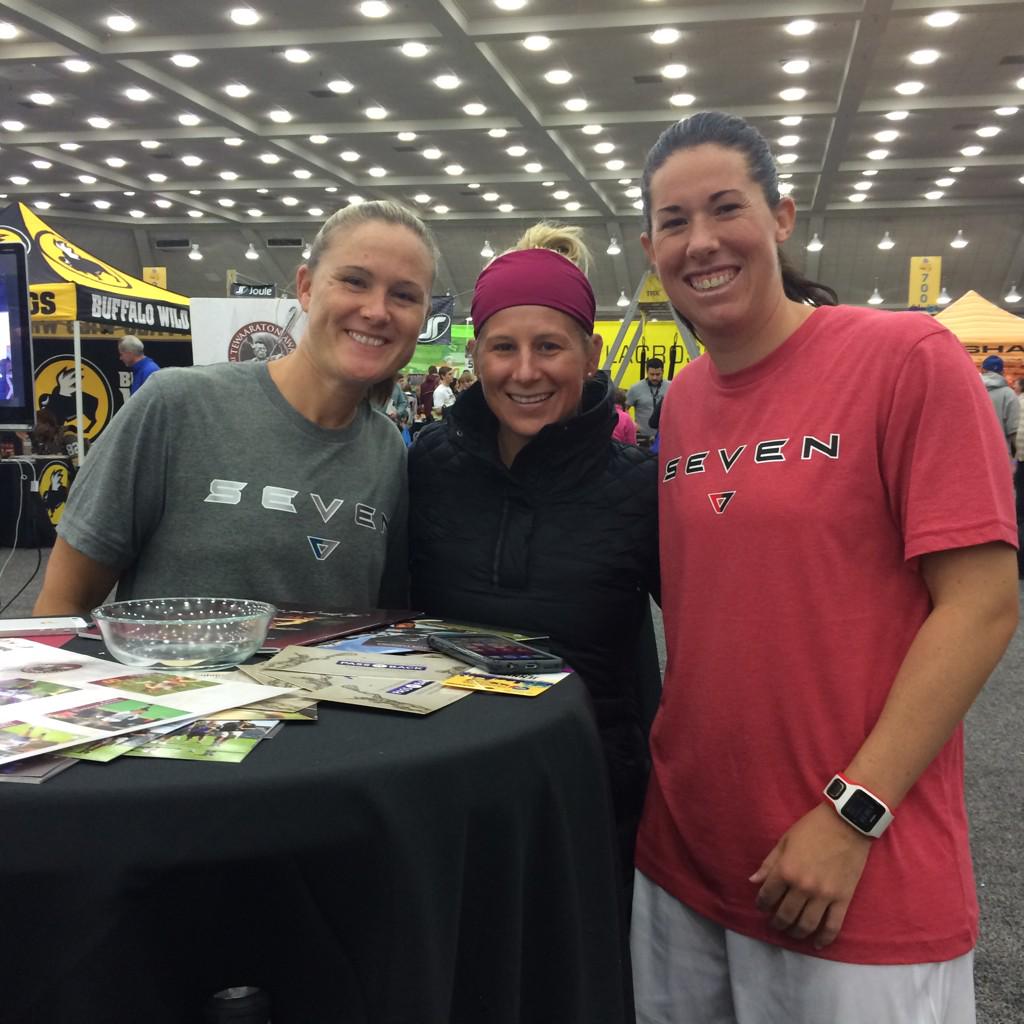 Tewaaraton's tweet photo. Thanks @aaonenine @JenAdams_7 @DD2seven for stopping by our @USLacrosse #laxcon booth http://t.co/jUpCWpO6Un