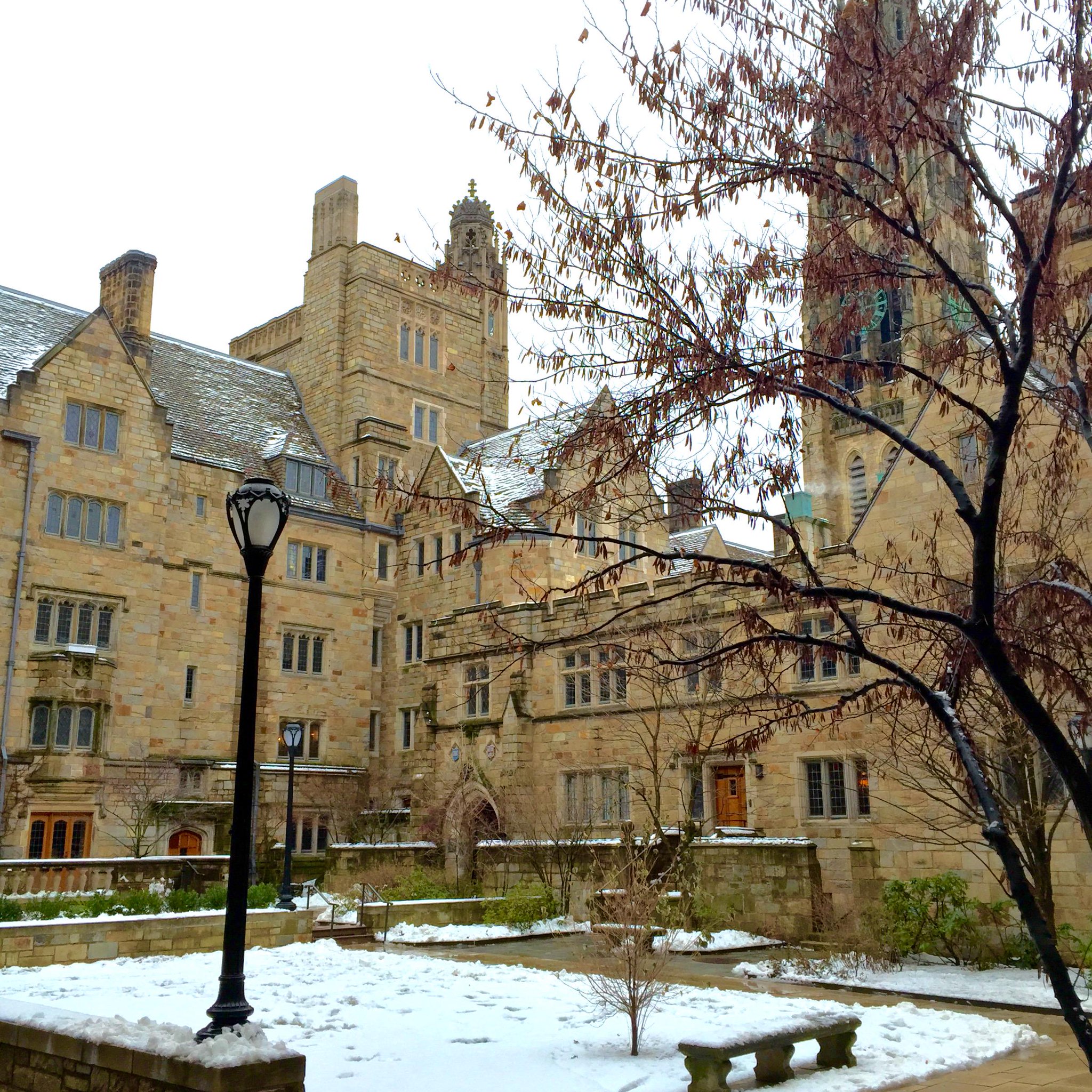 Yale University on Twitter "Saybrook College in the snow http//t.co