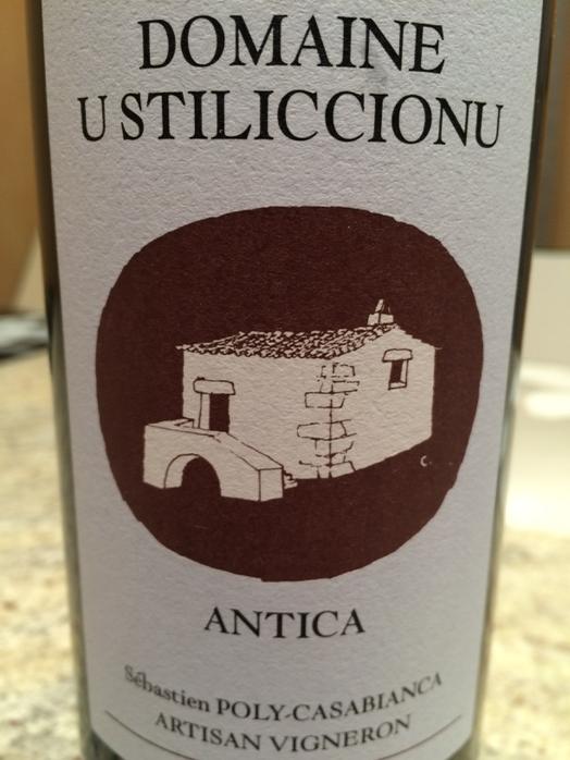 #wine #Antica #UStiliccionu sous le charme pur #Sciaccarello une merveille #bio un grand bravo!
