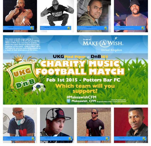 Asha10's tweet photo. Get ready for the biggest Charity Match of the year @makeawish_cfm #NeXtWeekSunday http://t.co/SjilrVWpBT